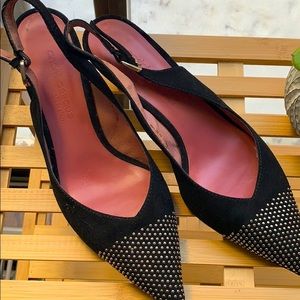 Pointed Slingback Heels